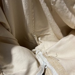 Vintage 70s Super Wide Leg Pants Bell Bottoms 32×29 Canvas Gaucho 21” Opening