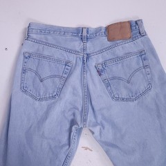 Levi Strauss Faded 501’s Jeans Ladies Denim Worn Button Fly Grunge Punk Vtg