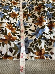 Vintage 90’s Nordstrom BRASS PLUM Floral Button Up Blouse Women’s Medium Rayon