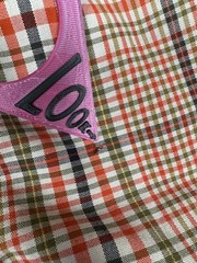 Vintage Bobbie Brooks KoraTron Pants Womans M Plaid Flat Front USA Preppy 70s