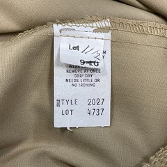 Vintage TAKE 1 Khaki Midi Skirt Geek Retro Pull On Everyday Casual Modest