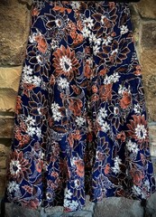 RARE! Vintage 1970’s Mr Hank Wrap Skirt, Womens Size L, Back Pocket