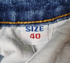 Vintage Original Mazoni Classics Women’s Denim Jeans Blue 40 x 26 Made in USA