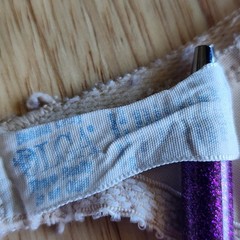 Vintage Peach Non-Wired Soft Cup Bra Adjustable Straps Picot Trim Bow Detail