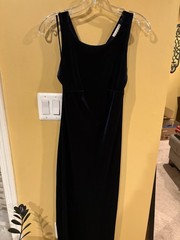 Authentic Vintage Original Velvet 90S Style Dress From Hennes Collection Sz6￼