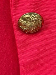 Stanley Blacker Vintage Red Sport Coat Women’s 10 Blazer One Button