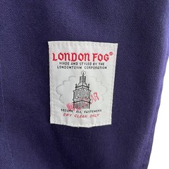 London Fog Vintage Womens Purple Trench Coat, London Fog Womens 100% Wool 395