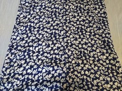 Christian Dior Blue And White Floral Print Nightgown Slip Dress See Pictures