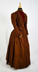 VICTORIAN 2 PIECE AFTERNOON VISITING DRESS 1893