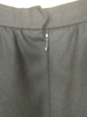 Evan Picone Skirt Modest Mid Calf Wear to Work Size 14 Vintage 70s 100% Wool