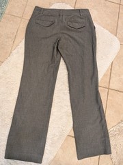 Vintage 2006, low rise gray slacks, Women 8. 32 in Waist. 9 in Rise. 30 inseam.