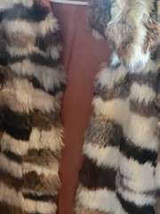 VINTAGE FUR COATS (3) AS IS LOT