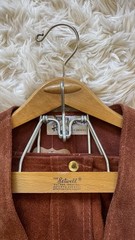Vintage 1970s Hide-Away Suede Skirt Set, 9/10 (small), Leather, Cognac Brown