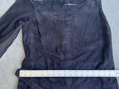 VTG NWT Bergdorf Goodman Costume National Suede Dress.Italy Size 10
