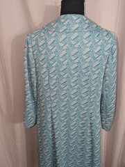 VTG 1971 Mod/GoGo Handmade By Sandy Bob’s Trench Coat W/ Blue Satin Lining Sz M