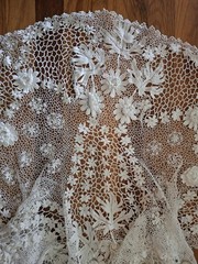 Vintage Edwardian EXQUISITE Irish Crochet Fancy Day Jacket