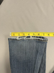Vintage Lucky Brand Womens Blue Jeans Sz 2/26 Dungarees Made in USA Button Fly
