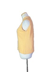 Vintage 1960s Talbott Traveler Size 36 Dacron Polyester Sleeveless Shell