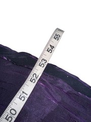 Vintage 90s Onyx Nite Maxi Prom Dress Sz 10 Black Purple Sparkle Goth