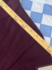 VTG 1955 Sportclad Wool Letter Cardigan Womens 40 JC Penney Sweater “Mildred”