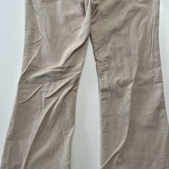 vintage BEBE MODA LOW RISE CORDUROY PANTS BOOTCUT 90s Y2K Size 29 EMBELLISHED