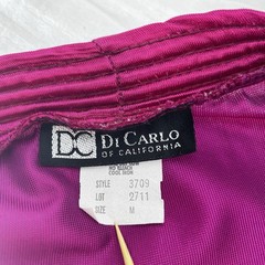 Vtg 1960’s Fuchsia Pink DiCarlo California Hollywood Glam Lingerie Robe 56″ Long