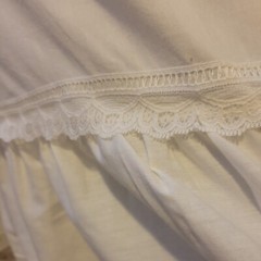 Vtg Gunne Sax Jessica McClintock Prairie Skirt Long 9, 30 in waist