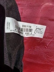 JMS Black Silky Front Close Bra Size D50 Sexy Sissy Pin-up Crossdress Y2K