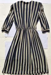 Lady Carol of New York Blue Vintage Dress 1980s Women’s Size 12