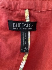 Vintage 1990s Women’s Cropped Puff Sleeve Pink Jacket Buffalo David Bitton Large