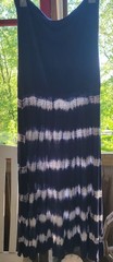 Vintage INC International Concepts Tie Dye Sequined Maxi Skirt Size L