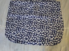Christian Dior Blue And White Floral Print Nightgown Slip Dress See Pictures