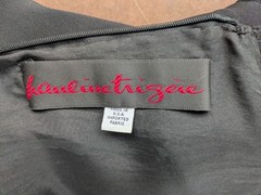 Vintage 1980s Pauline Trigere Cocktail Dress Sz M Exc Cond