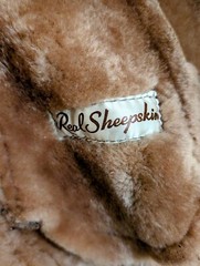 Vintage Women’s Authentic Sheepskin Shearling Coat ~ Size 12 * Runs Small