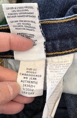 Tommy Jeans Womens Size 11/31 Jeans Vintage Logo Slight Boot Classic 5 Pocket