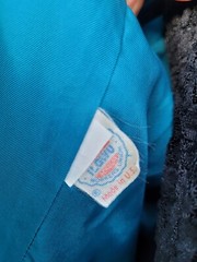 NEW YORK GIRL Vintage Sz Sm/Med Womens Coat Wool Car-Length Satin Lining USA
