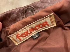 Vtg Foxmoor Leather Jacket Burgundy Cropped 80’s Women’s Size 9-10
