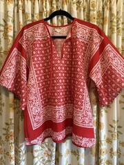 Vintage 70s 80s Lot of 5 Shirts #1 Medium Large Flower Power Hippie Mod