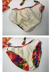 VTG 1960’s Psychedelic Tie Dye Bikini Swimsuit Handmade By Wedgewood No Size Tag