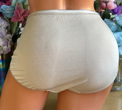 Vanity Fair 9/2XL My Fav Sand Silky Smooth Illumination Hi Cut Panties #13808