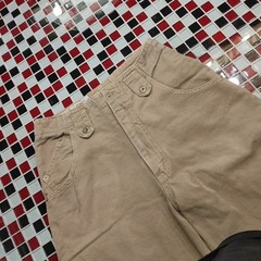 Vtg 80’s State Of The Art Khaki Chino Women’s Trouser Pants Sz. 7 / 8 ~ 26×27