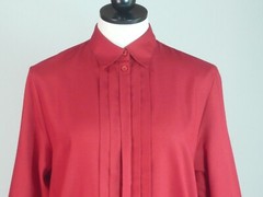 BaRgAiN BiN : VIYELLA vintage 80s preppy SHIRT tucks and French cuffs 12