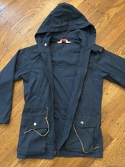 1960s Izod Boys / Women’s Small Canvas Style Parka.made Japan