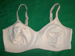 NWOT Vintage Olga Soft Textures Bra 36D Beige #33098 unpadded underwire