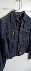 XS Woman’s OR Large Youth True Vintage 60s Lee Riders Sanforized Denim Jacket