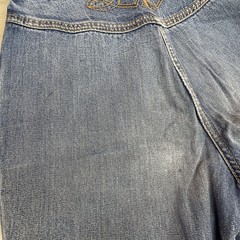 VTG 1970s Chemin De Fer Embroidered Talon Zip Denim Jeans