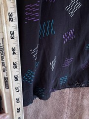 Womens black XL Vintage dress 3/4 sleeve S.L.fashions RN 67560 USA