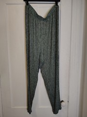 Vintage 1980s Fern Bratten High Waisted Tapered Leg Pull On Pants Womens L 12-14