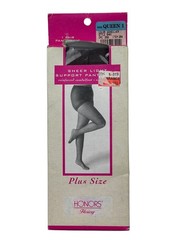 Vintage Honors Hosiery Sheer Light Support Pantyhose Plus Size