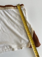 Vintage 70s Cole of California S Cotton Terry High waisted shorts with trim